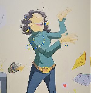 illustration of Silvia